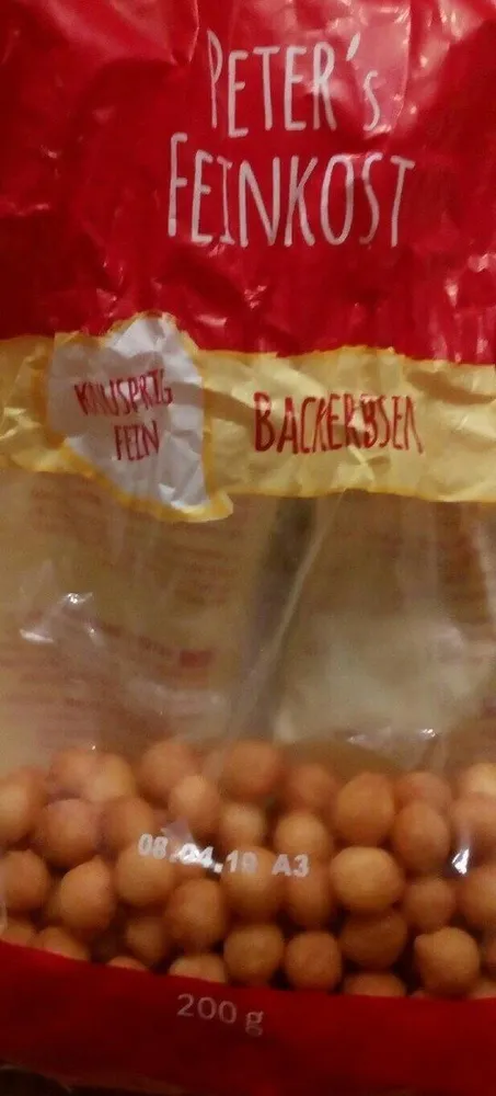 Backerbsen