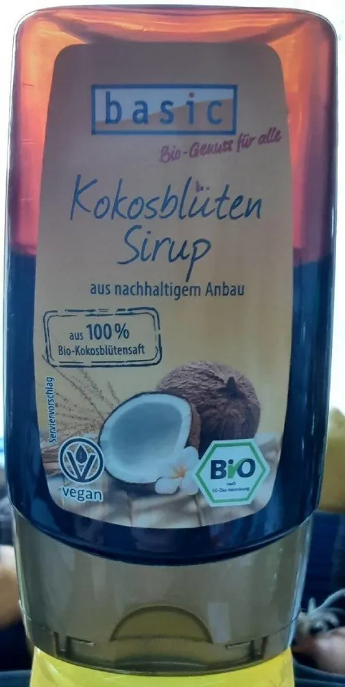 Kokosblüten Sirup