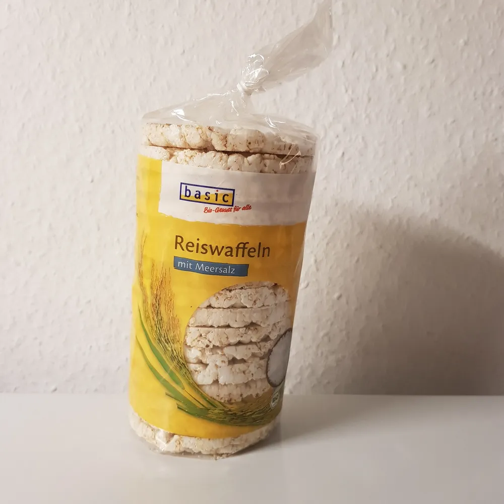 Reiswaffeln mit Meersazl