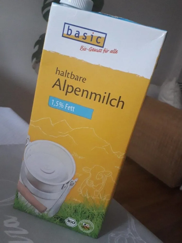 Haltbare Alpenmilch