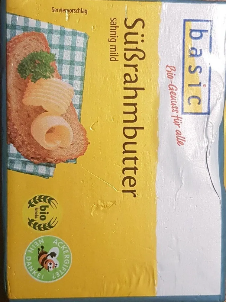 Süßrahmbutter