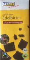 Schokolade Edelbitter