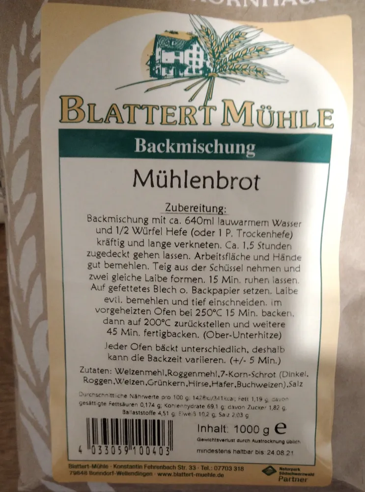 Mühlenbrot