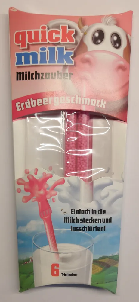 quick milk Milchzauber Erdbeergeschmack