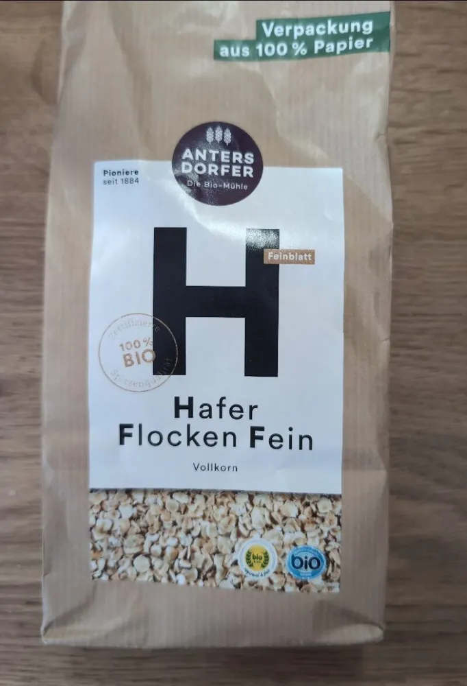 Hafer Flocken Fein