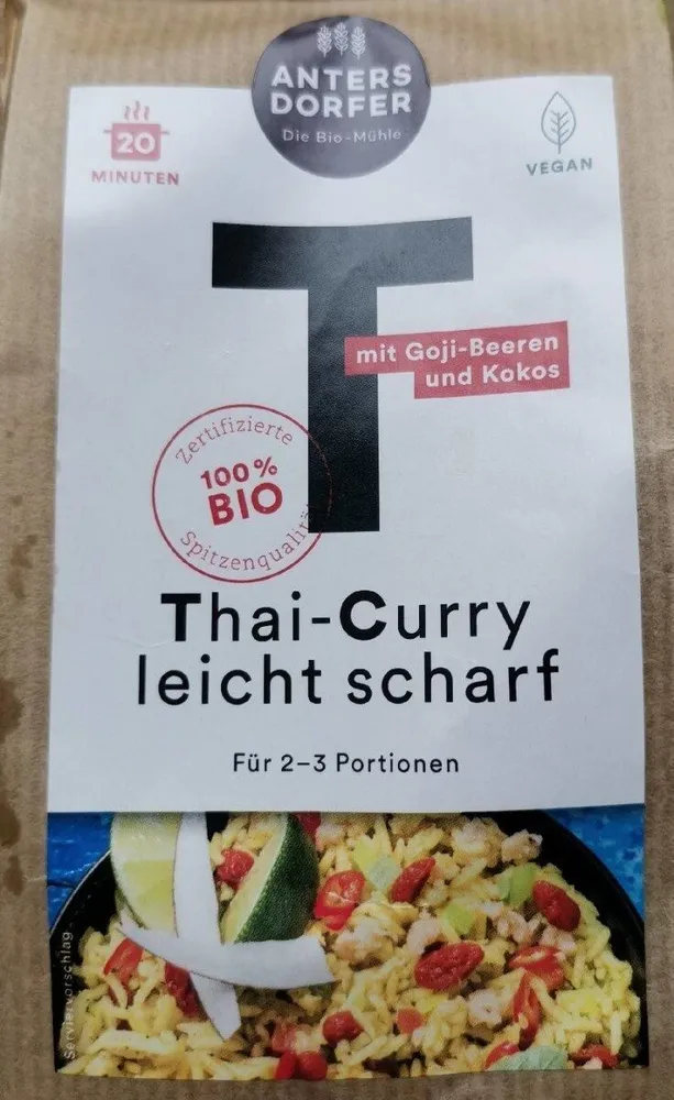 Thai-Curry leicht scharf