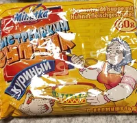 Instanznudelsuppe mit Hühnerfleischgeschmack