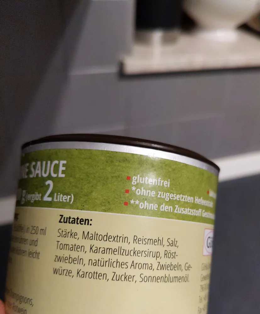 dunkle Sauce
