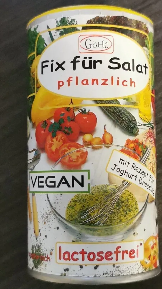 Fix für Salat pflanzlich