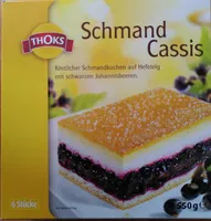 Schmand Cassis Kuchen