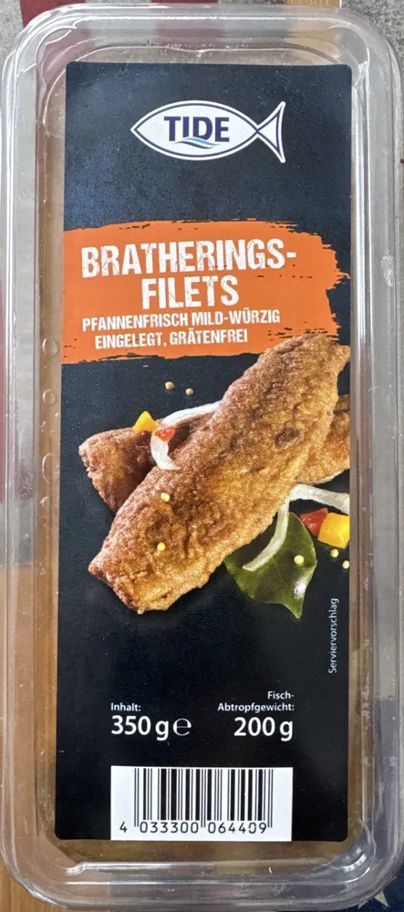 Bratheringsfilets