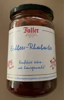Erdbeer-Rhabarber Konfitüre extra