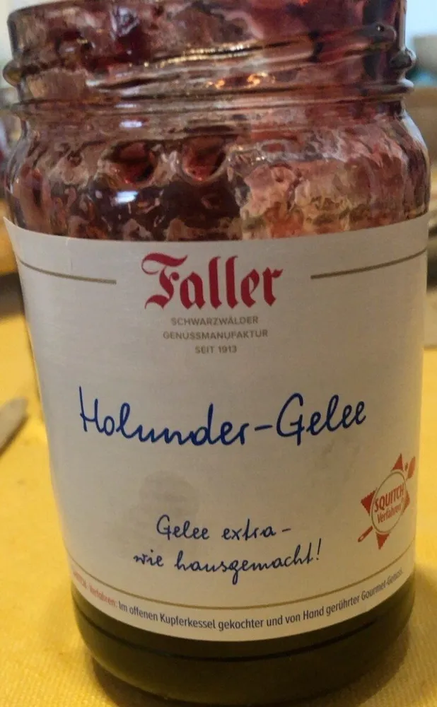 Gelée de sureau (Holunder-Gelee)