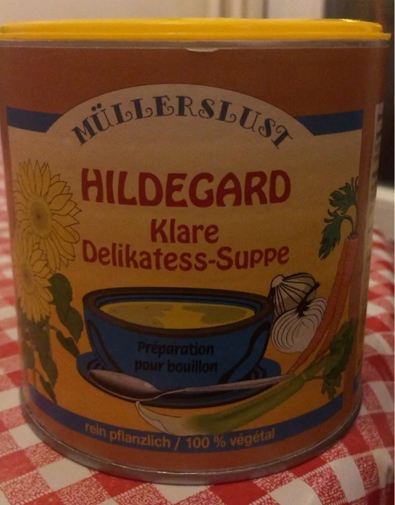Klare Delikatesse-Suppe