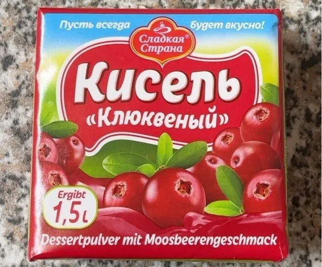 Kissel-Moosbeere
