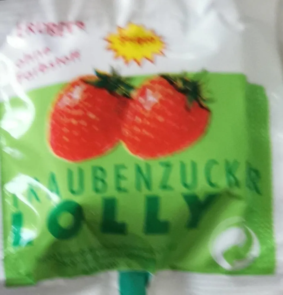 Traubenzucker Lollys