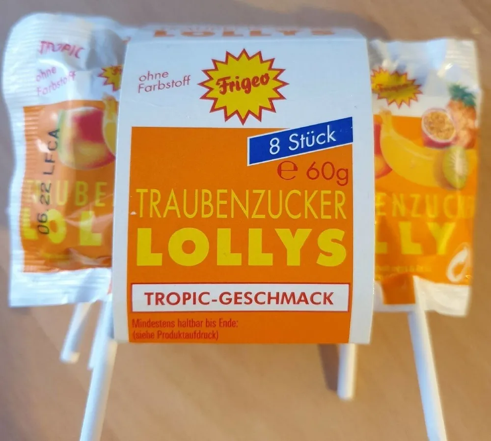 Traubenzucker Lolly