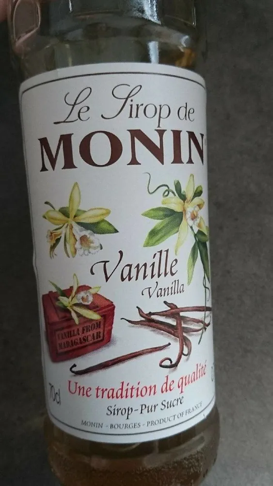 Sirop vanille