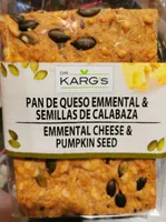 Pan de queso emmental y semillas de calabaza