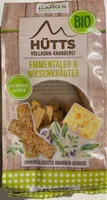 Hütts Vollkorn-Knabberei Emmentaler & Wiesenkräuter