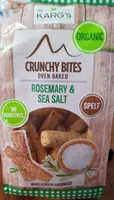 Crunchy bites. Rosemary & Sea salt.
