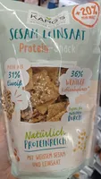 Sesam Leinsaat Protein-Snack