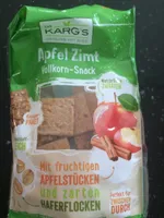 Apfel-zimt Vollkorn-snack, Mit Apfelstücken Und Ha. ..