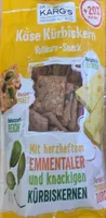 Käse-Kürbiskern Vollkorn-Snack