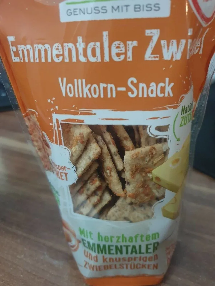 Emmentaler Zwiebel Vollkorn-Snack