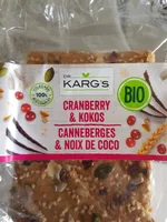 Cranberry & Coconut Crispbread 8 x 200G