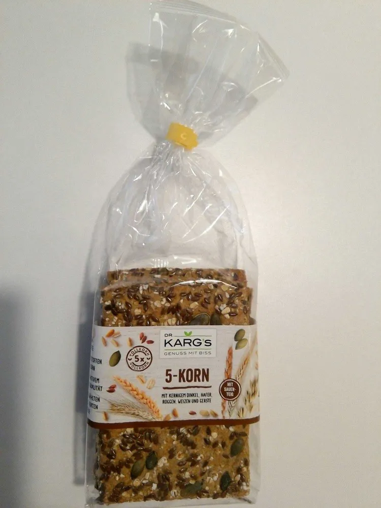DR. Karg 5-korn Feinschmecker-knäckebrot