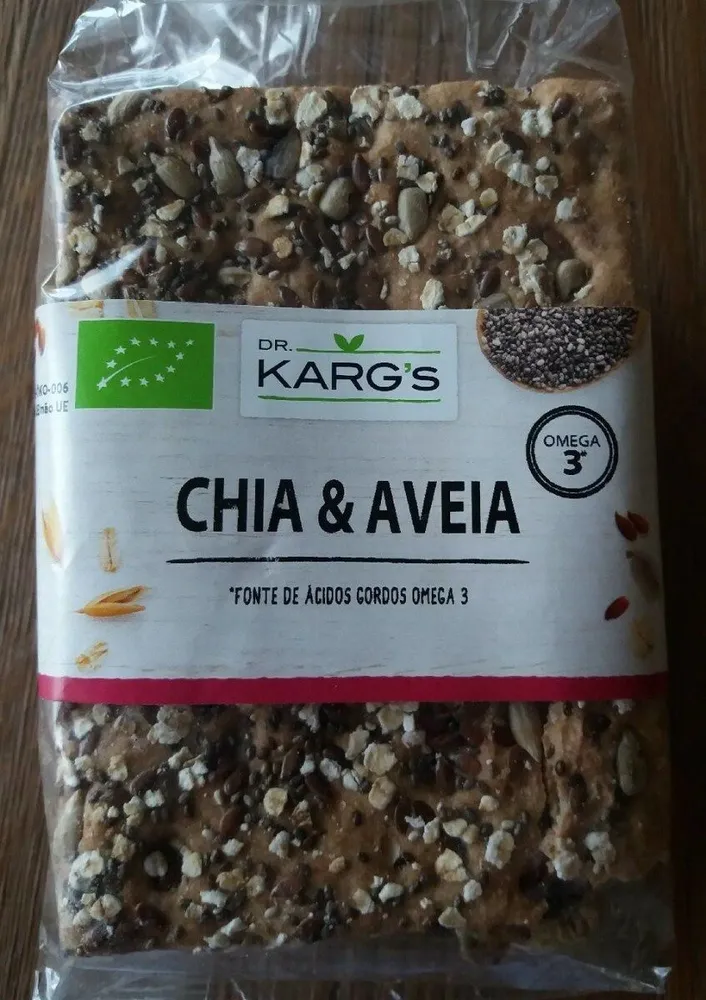 Crackers chia et avoine