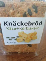 Knäckebrot Käse+Kürbiskern