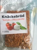 Knäckebröd (Tomate + Mozzarella)