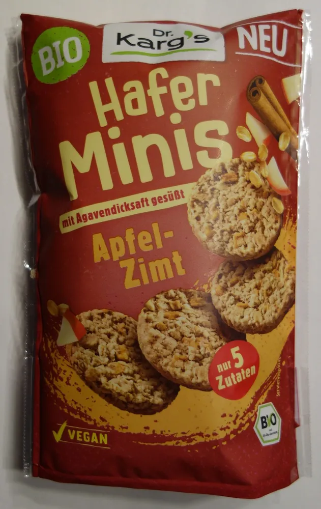 Hafer Minis Apfel-Zimt