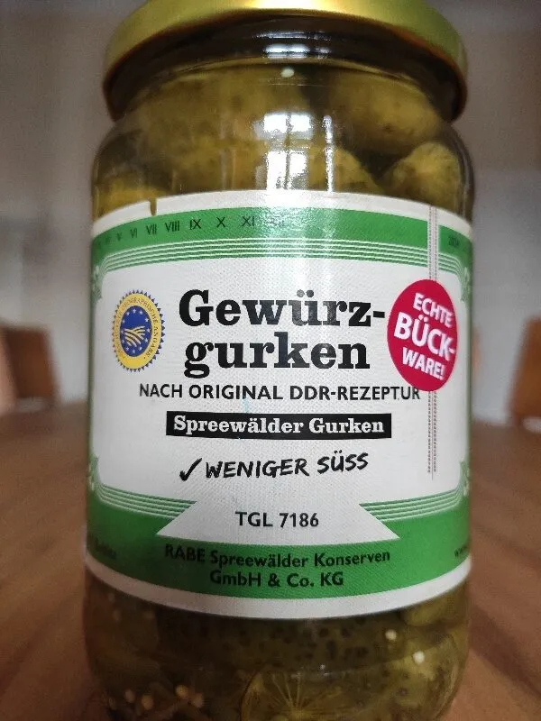 Gewürzgurken nach original DDR-Rezeptur