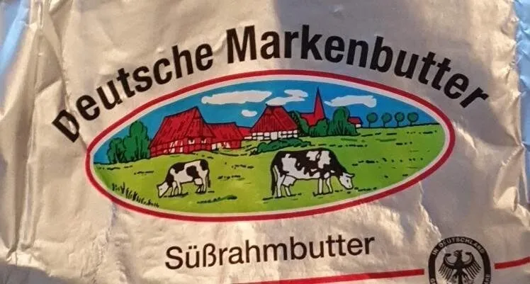 Deutsche Markenbutter Süßrahmbutter