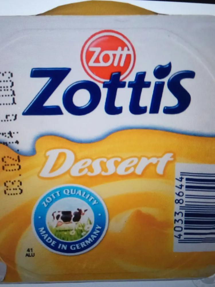 Zott Zotis Dessert Vanilla X4