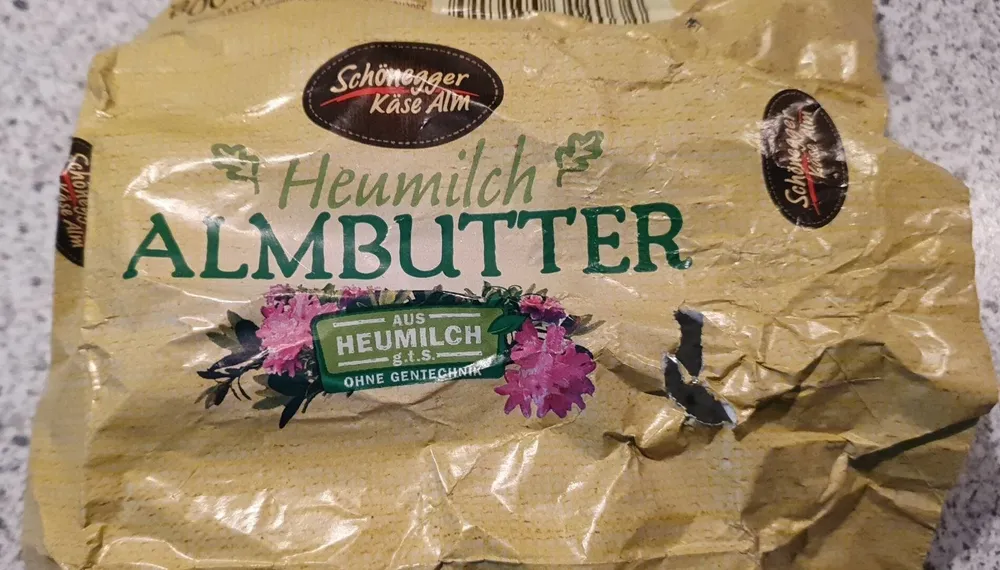Heumilch Almbutter