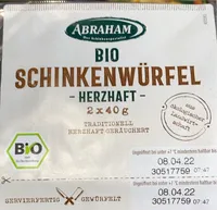 Bio Schinkenwürfel