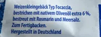 Focaccia Rosmarin & Meersalz
