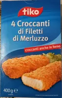 4 croccanti di filetti di merluzzo