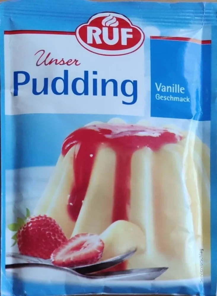 Puddingpulver Vanille Geschmack