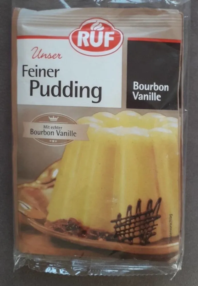 Pudding Bourbon Vanille