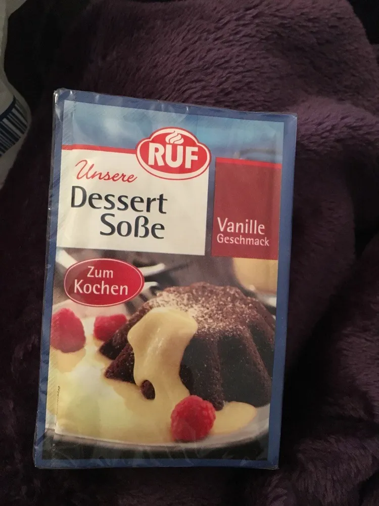 Dessert-Soße Vanille-Geschmack