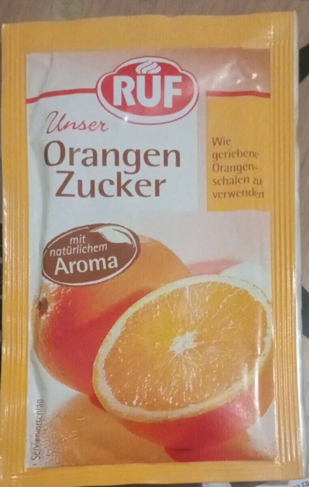 Orangenzucker