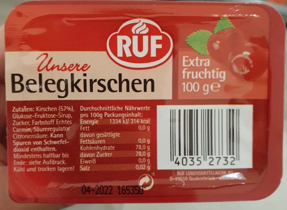 Belegkirschen