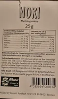 Nori meeresgemüse