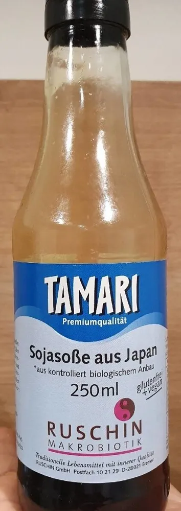 Tamari soyasoße aus Japan