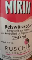 MIRIN Reiswürzsoße